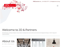 Tablet Screenshot of jdpartners.com.sg